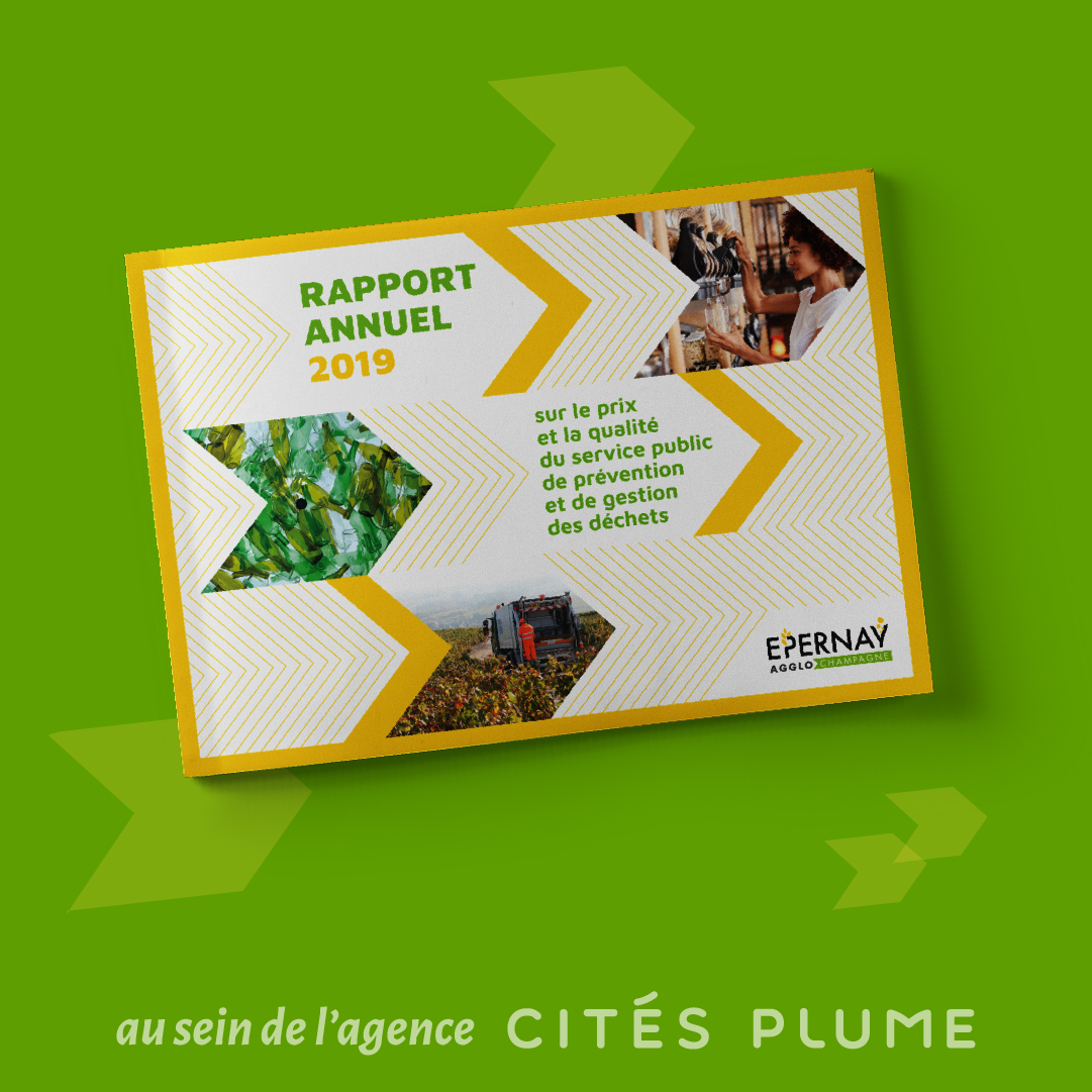 Epernay rapport d'activité mise en page Lou Catala graphisme Grenoble Saint Martin d'Hères