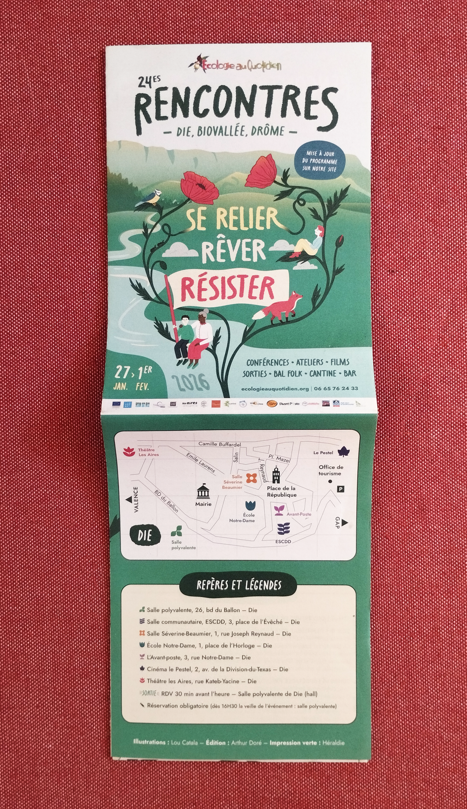 journal du diois et de la drôme lou catala graphiste illustratrice
